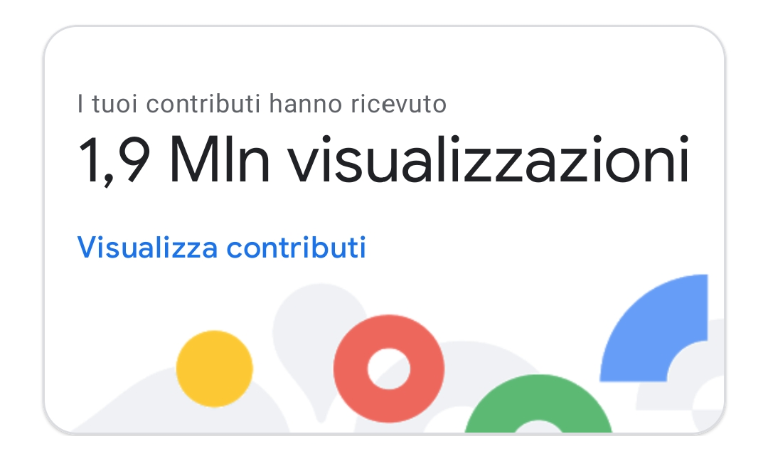 Google visualizzazioni