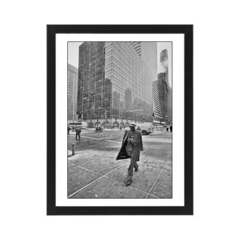 2001 Fine Art Man on the street - only print or framed for collection